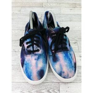 Vans Unisex Adults Cosmic Space Galaxy Sneaker Shoes Purple TB4R Lace Up M8 W9.5